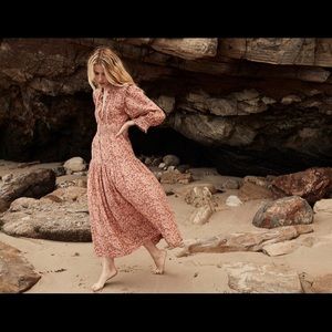 Dôen Monet Dress in Pink Valley Floral